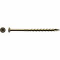 Big Timber #10 x 3-1/2 In. Bronze Flat Head Wood Screw, 54PK 1BTX10312